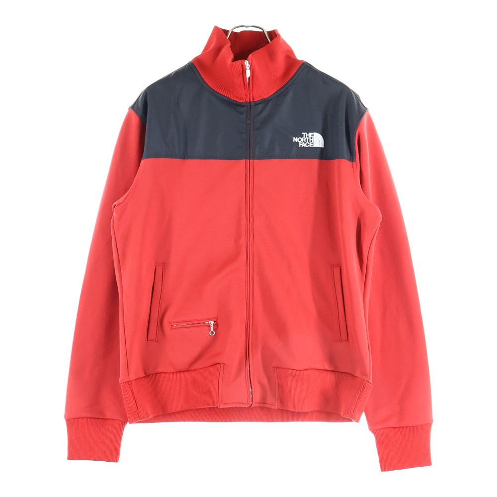 THE NORTH FACE(ザノースフェイス) DENALI TRACK JACKET フロントロゴ ジップアップジャケット ジャージ レッド AT40850
