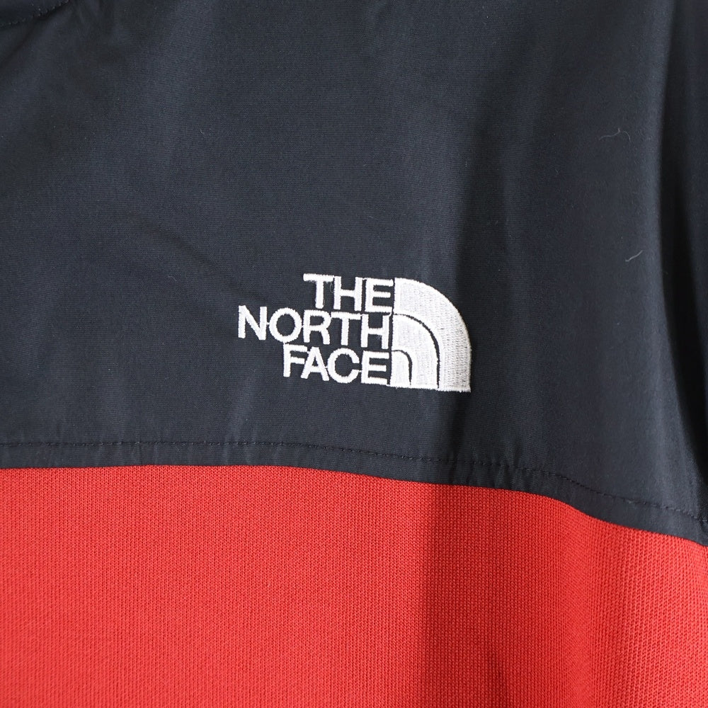 THE NORTH FACE(ザノースフェイス) DENALI TRACK JACKET フロントロゴ ジップアップジャケット ジャージ レッド AT40850