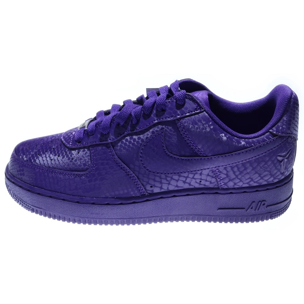 NIKE(ナイキ) ×Kobe Bryant AIR FORCE 1 Court Purple コービー ブライアント エアフォース 1 コートパープル ローカットスニーカー パープル US9/27cm IB0018-500