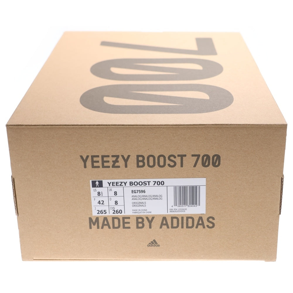 adidas(アディダス) YEEZY BOOST 700 ANALOG イージーブースト アナログ レースアップ ローカット スニーカー ベージュ US8.5/26.5cm EG7596