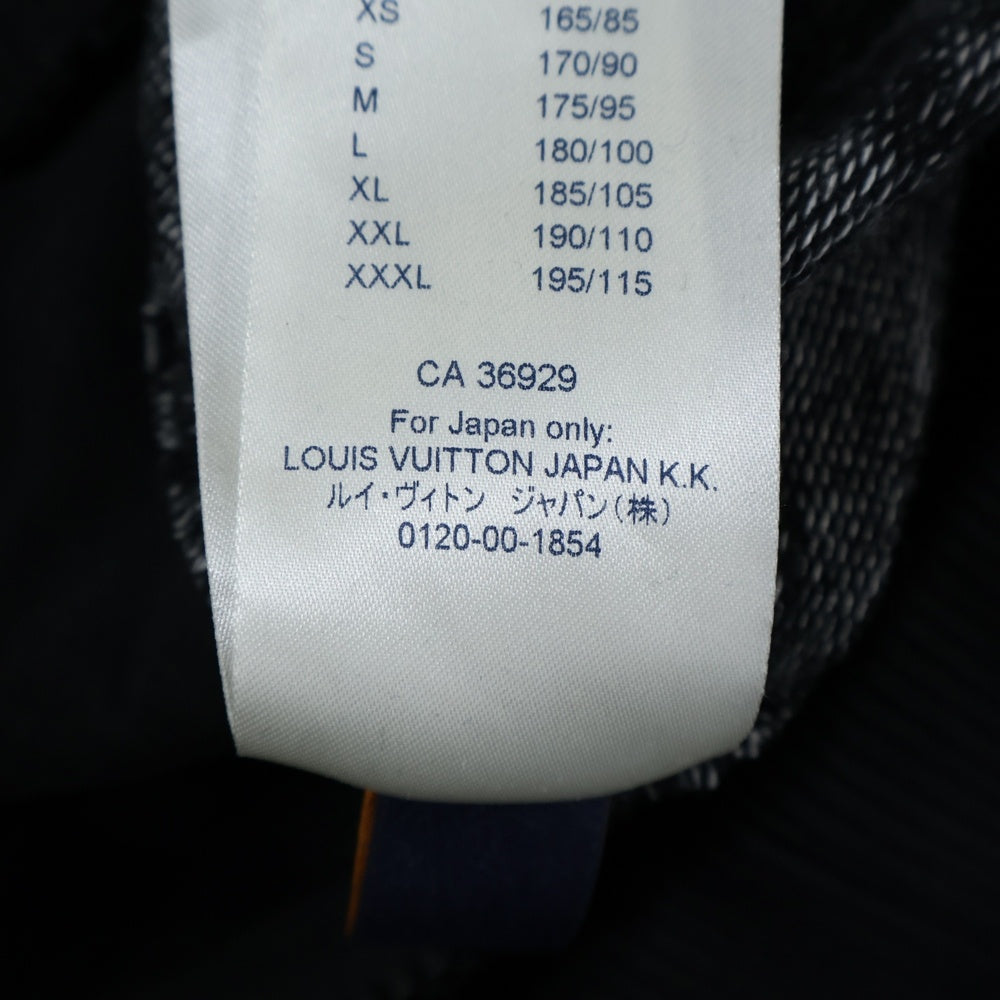 LOUIS VUITTON(ルイヴィトン) 21SS LV カートゥーン ジャガード ジップアップ ブルゾン ジャケット ブラック RM211M ZMH HKY21W