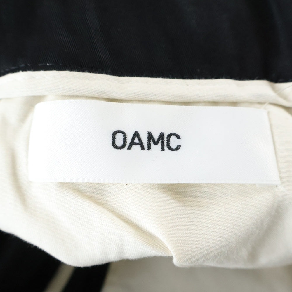 OAMC(オーエーエムシー) 24SS Regs Pant コットン レッグス ベルテッド