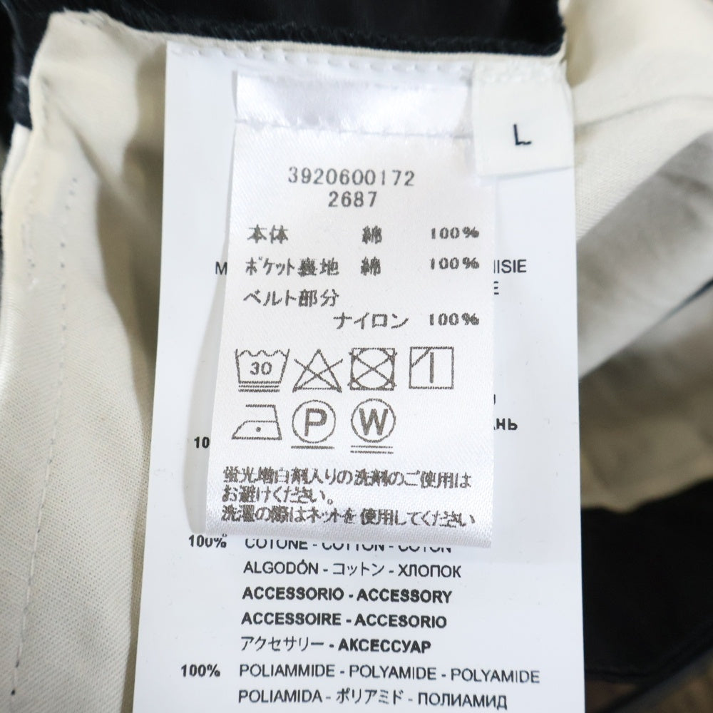 OAMC(オーエーエムシー) 24SS Regs Pant コットン レッグス ベルテッド
