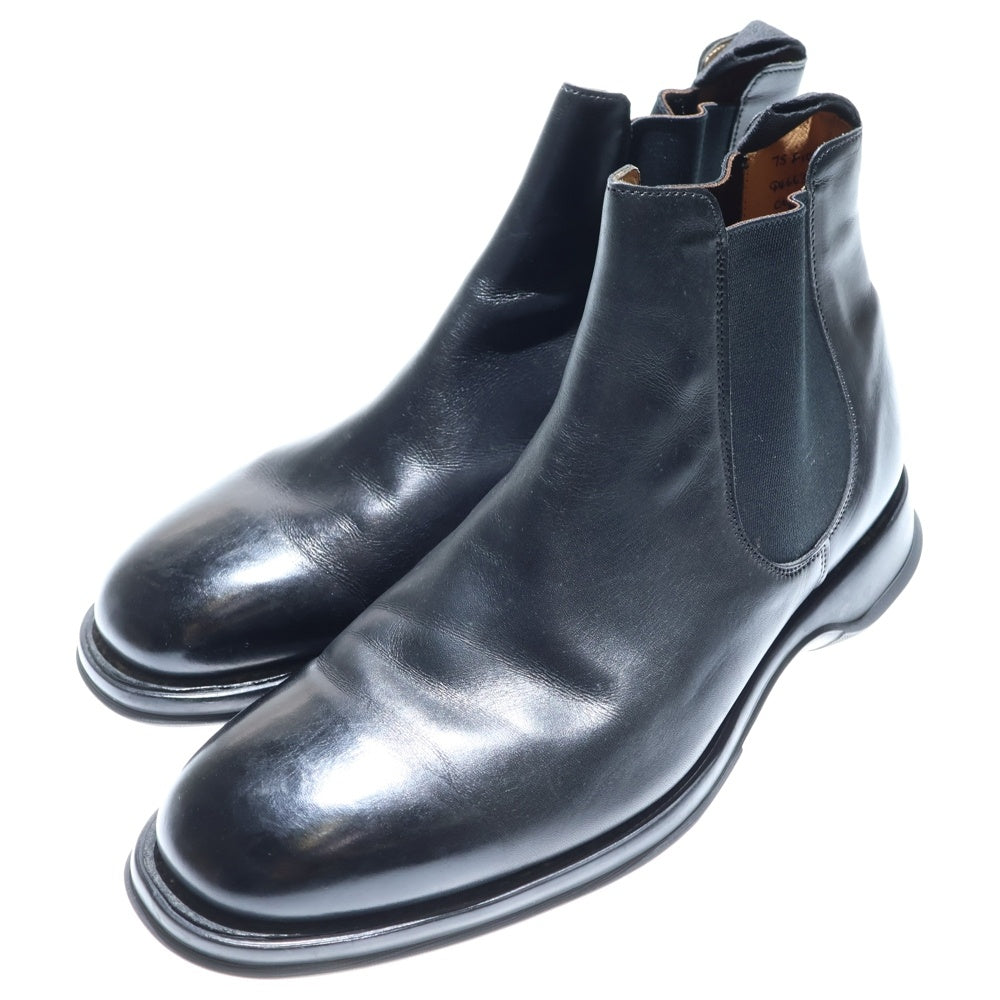 Church's(チャーチ) DEVON ラバーソール レザー サイドゴア ブーツ ブラック