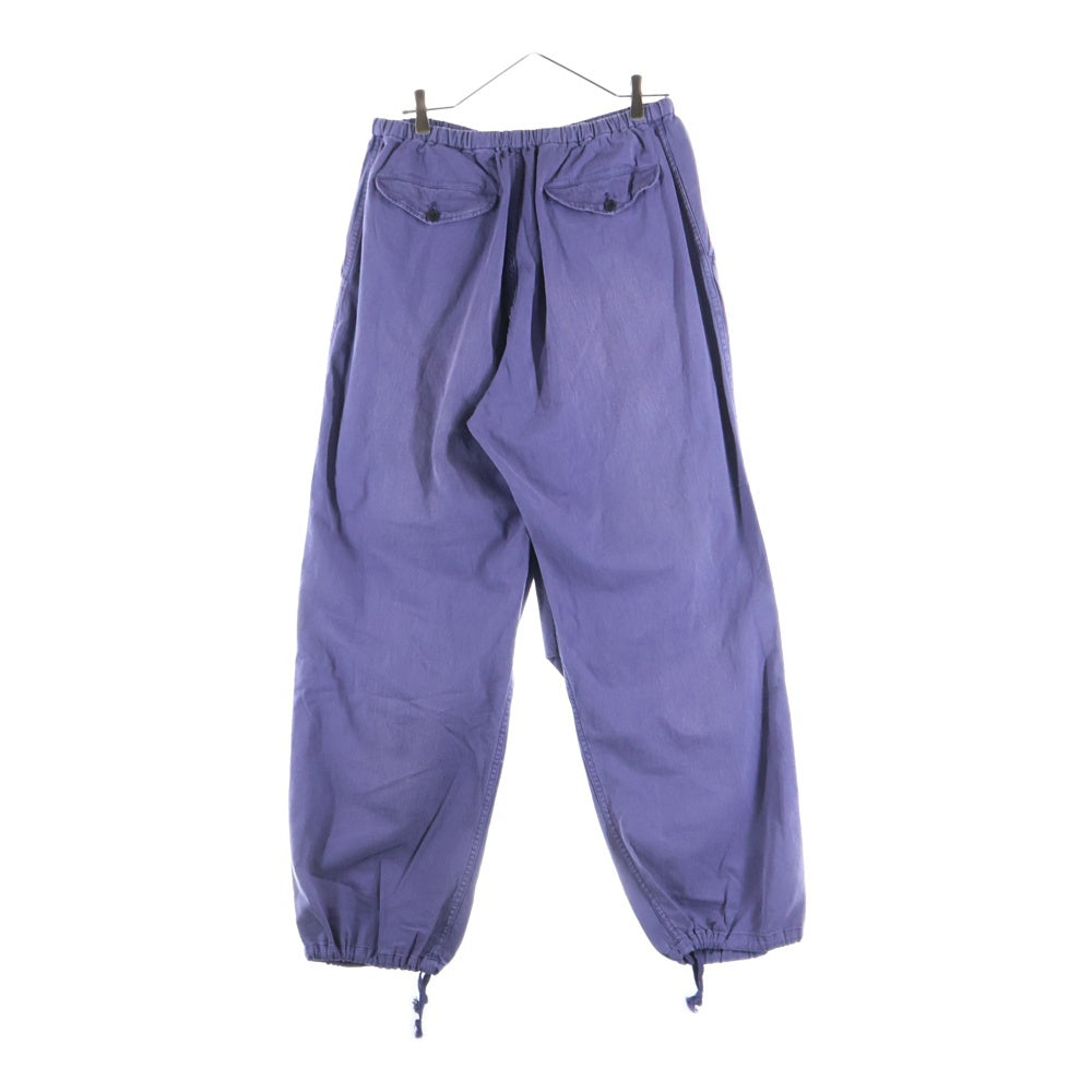 COMOLI(コモリ) 24SS コットンドリル ニータックパンツ Z01-03018