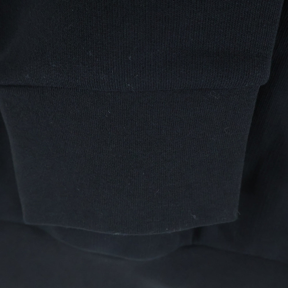 MONCLER(モンクレール) 23AW ROC NATION BY JAY-Z フロントプリント スウェット プルオーバーパーカー ブラック I209W8G00006