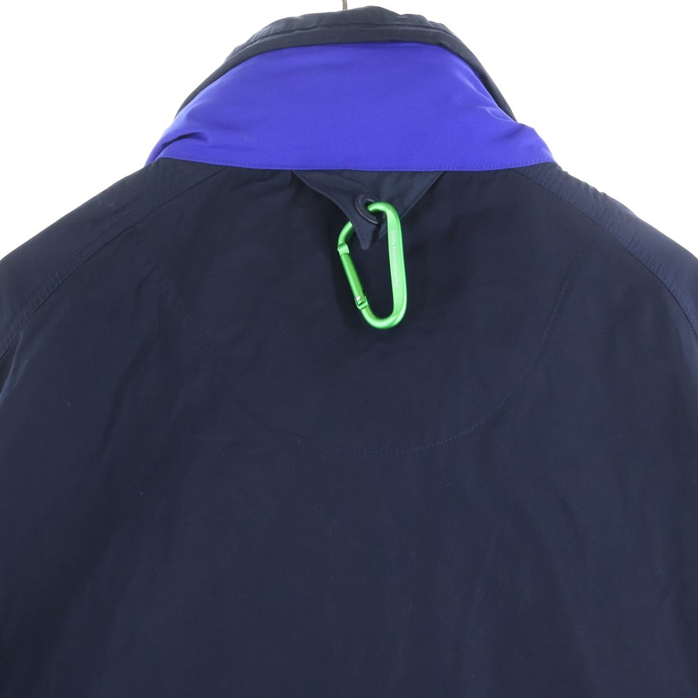 White Mountaineering(ホワイトマウンテニアリング) 24SS MULTI POCKETS MOUNTAIN PARKA マルチポケット マウンテンパーカー ジャケット ブラック/ブルー WM2471204