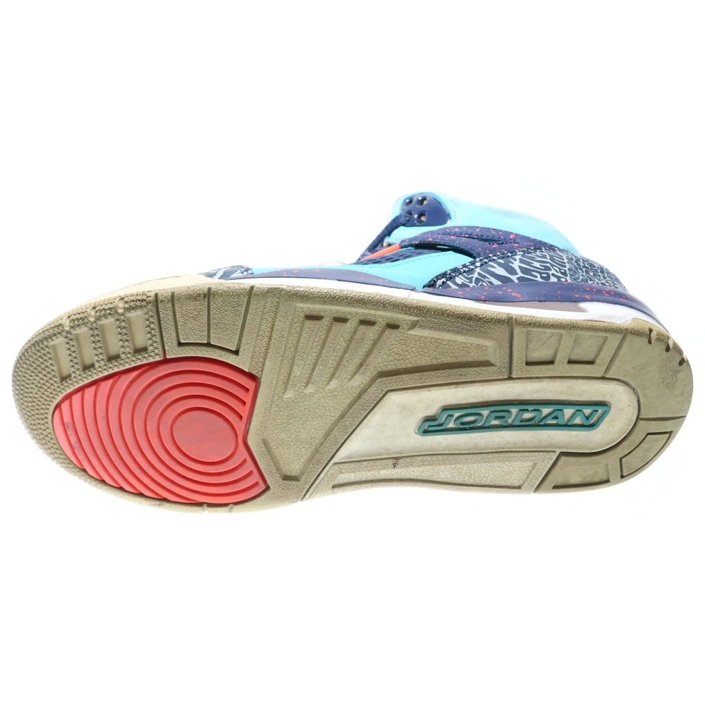 NIKE(ナイキ) JORDAN SPIZIKE ジョーダン スパイジーク ハイカットスニーカー ブルー US9/27cm 315371-408