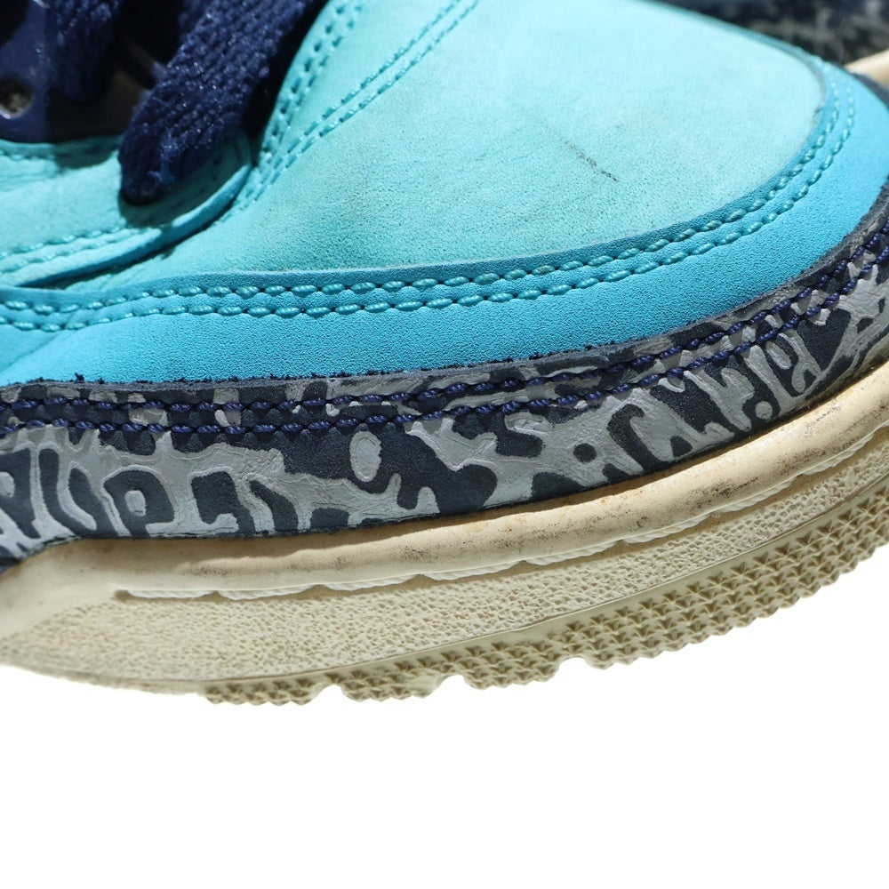 NIKE(ナイキ) JORDAN SPIZIKE ジョーダン スパイジーク ハイカットスニーカー ブルー US9/27cm 315371-408