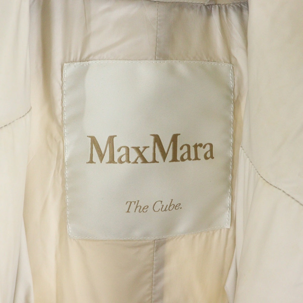 Max Mara(マックスマーラ) 22AW キルティング 3B ダブルブレスト ダウンコート ホワイト レディース 94960126-896