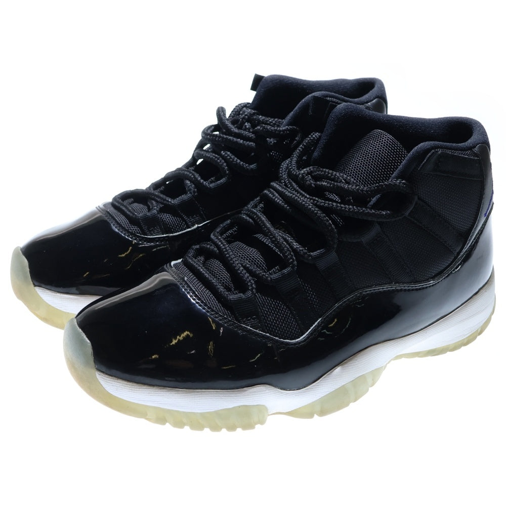 NIKE(ナイキ) AIR JORDAN 11 RETRO SPACE JAM エアジョーダン 11 レトロ スペースジャム ハイカットスニーカー ブラック/ホワイト US8.5/26.5cm 378037‐003