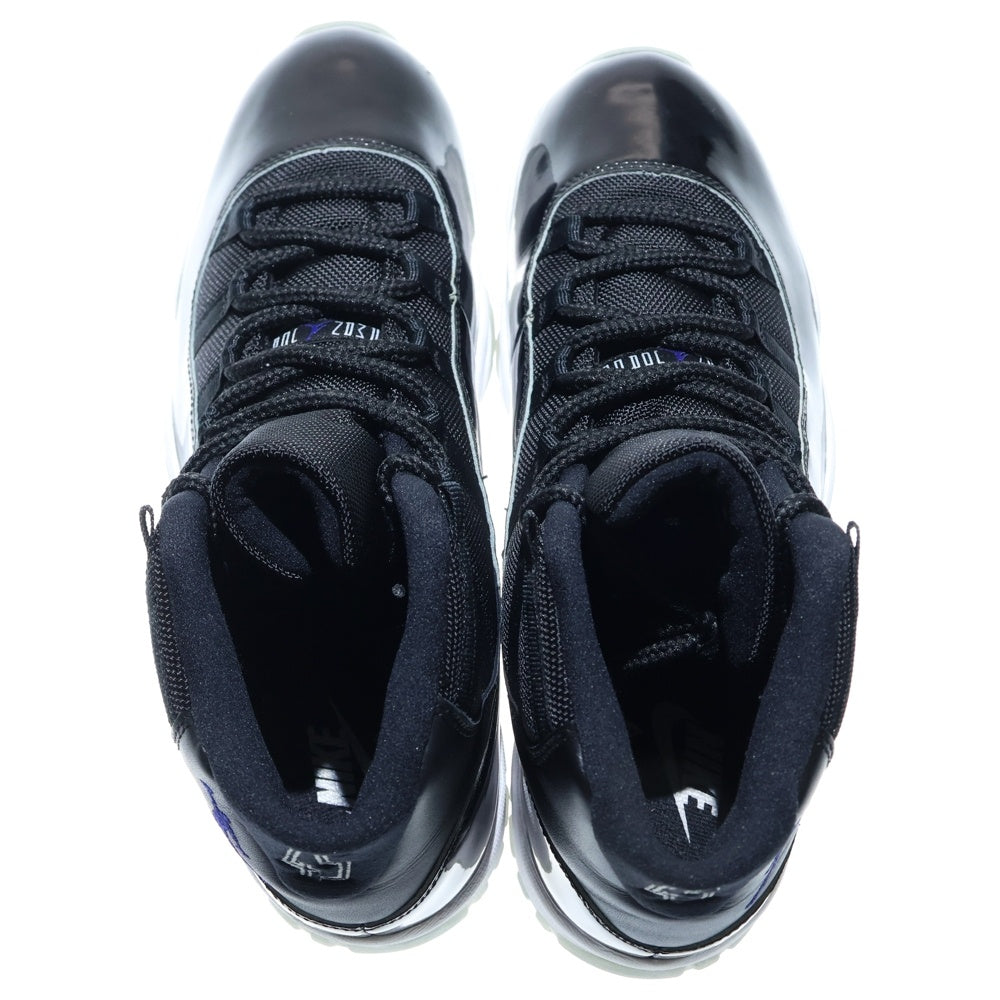 NIKE(ナイキ) AIR JORDAN 11 RETRO SPACE JAM エアジョーダン 11 レトロ スペースジャム ハイカットスニーカー ブラック/ホワイト US10.5/28.5cm 378037‐003