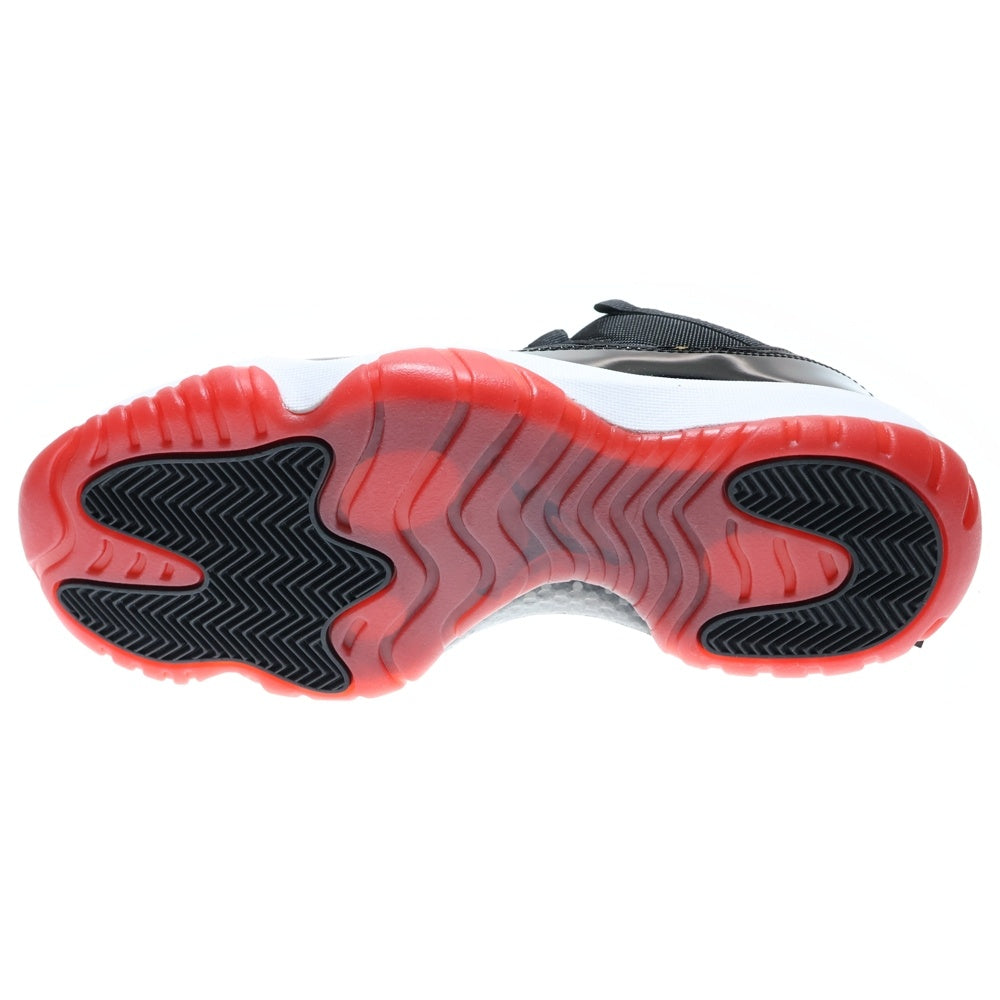 NIKE(ナイキ) AIR JORDAN 11 RETRO LOW BRED エアジョーダン 11 レトロ ローカットスニーカー ブラック/レッド US10/28cm FV5104-006