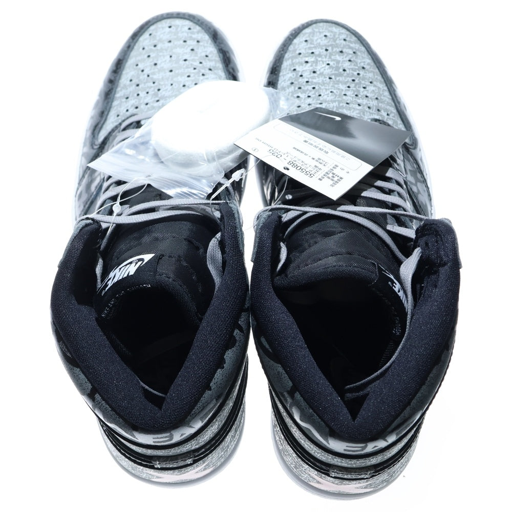 NIKE(ナイキ) AIR JORDAN 1 RETRO HIGH OG REBELLIONAIRE エアジョーダン1 レベリオネア ハイカットスニーカー グレー US8.5/26.5cm 555088-036