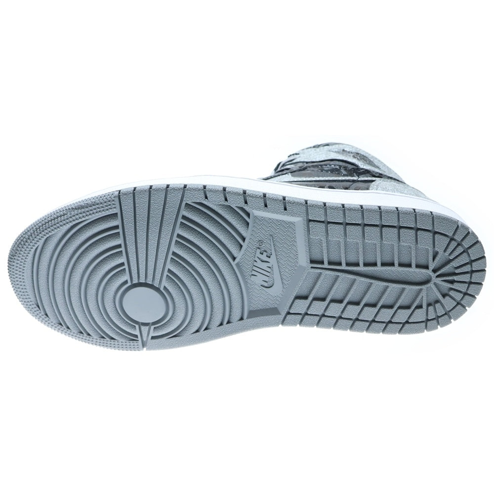 NIKE(ナイキ) AIR JORDAN 1 RETRO HIGH OG REBELLIONAIRE エアジョーダン1 レベリオネア ハイカットスニーカー グレー US8.5/26.5cm 555088-036