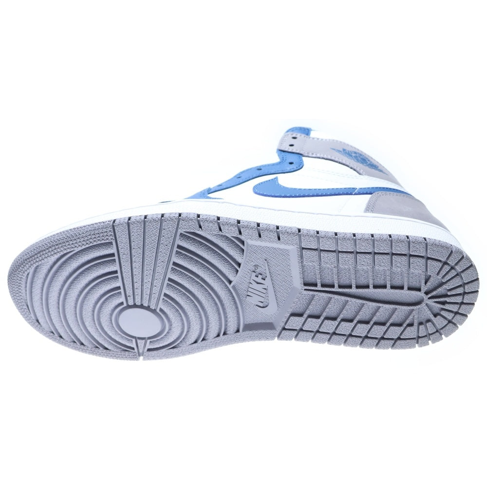 NIKE(ナイキ) AIR JORDAN 1 RETRO HIGH OG TRUE BLUE CEMENT GREY エアジョーダン 1 レトロ トゥルー ブルー セメント グレー ハイカットスニーカー US8.5/26.5cm DZ5485-410