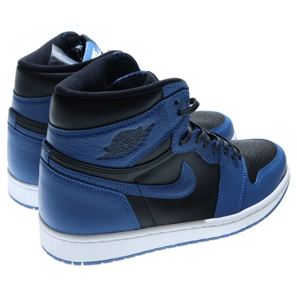 NIKE(ナイキ) AIR JORDAN 1 RETRO OG DARK MARINA BLUE エアジョーダン1 ダークマリーナブルー ハイカットスニーカー ブルー/ブラック US8.5/26.5cm 555088-404