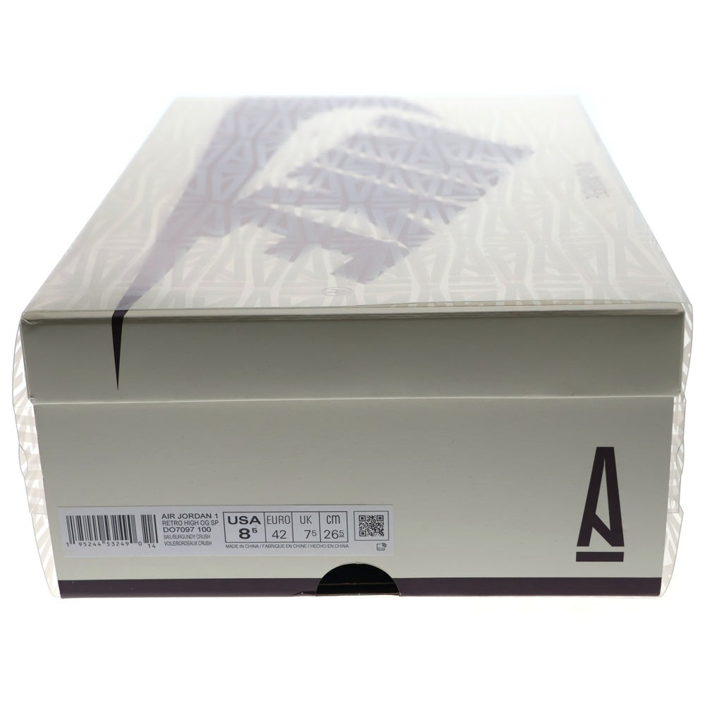 NIKE(ナイキ) ×A MA MANIERE AIR JORDAN 1 RETRO HIGH OG SP アママニエール エアジョーダン1 ハイカットスニーカー アイボリー US8.5/26.5cm DO7097-100