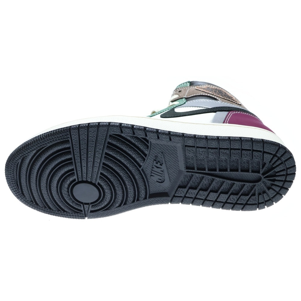 NIKE(ナイキ) AIR JORDAN 1 RETRO HIGH OG HAND CRAFTED エアジョーダン 1 レトロ ハンドクラフト ハイカットスニーカー マルチ US8.5/26.5cm DH3097-001