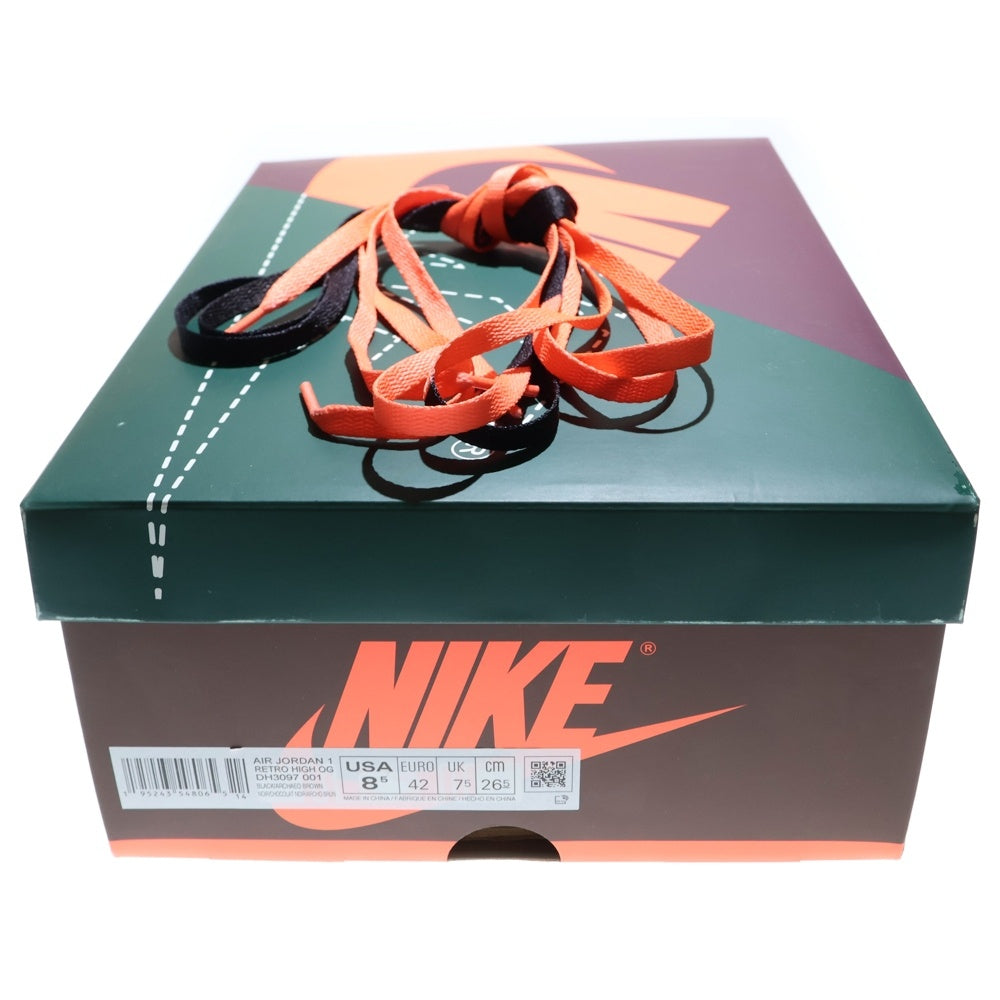 NIKE(ナイキ) AIR JORDAN 1 RETRO HIGH OG HAND CRAFTED エアジョーダン 1 レトロ ハンドクラフト ハイカットスニーカー マルチ US8.5/26.5cm DH3097-001