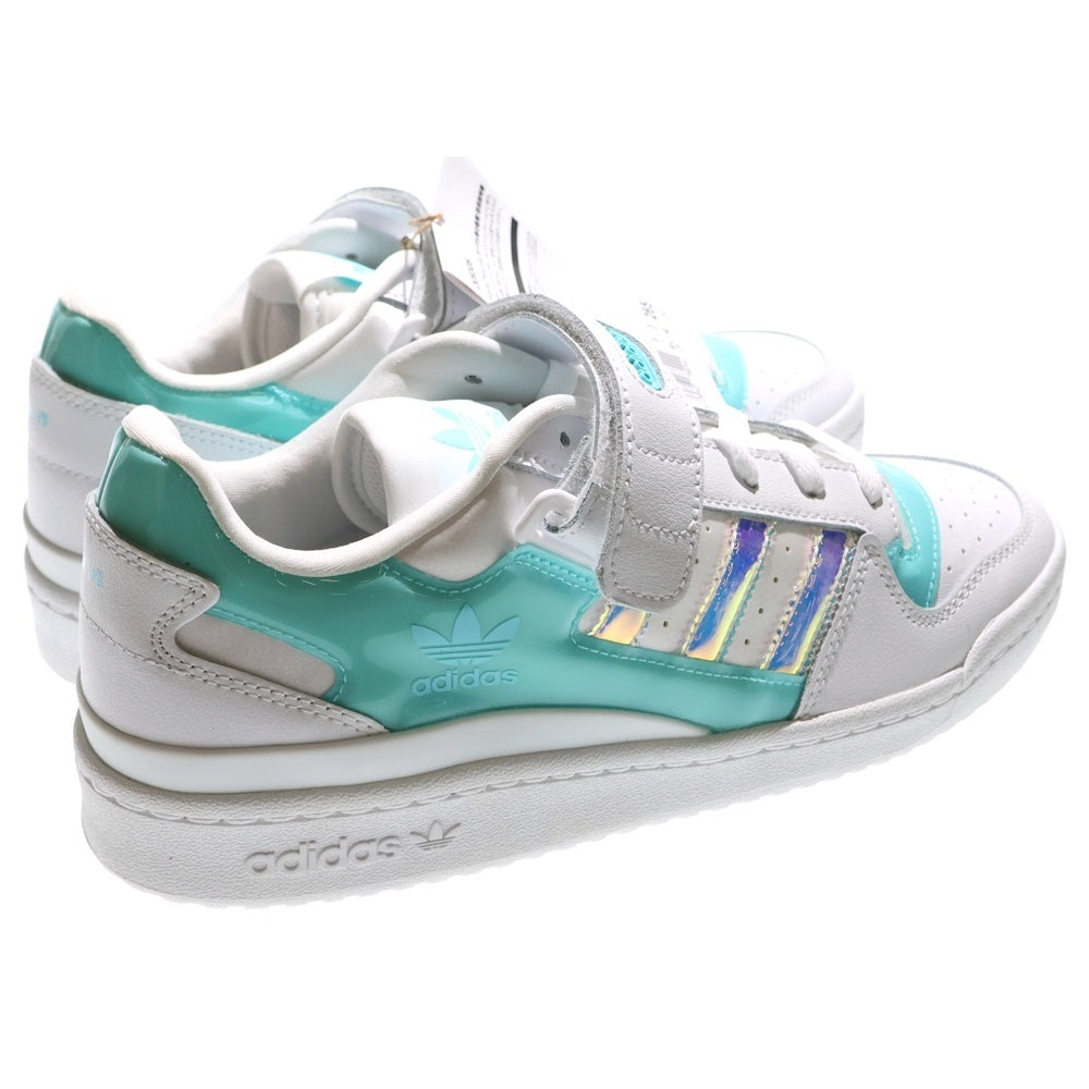 adidas(アディダス) FORUM LOW PULSE AQUA フォーラム ロー パルス アクア ローカットスニーカー ホワイト/ライトブルー US8.5/26.5cm GX3398