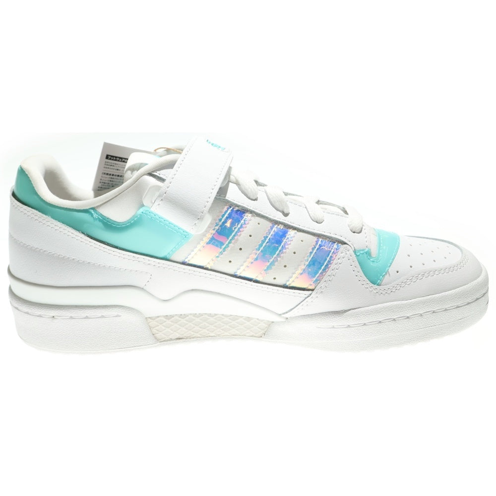adidas(アディダス) FORUM LOW PULSE AQUA フォーラム ロー パルス アクア ローカットスニーカー ホワイト/ライトブルー US8.5/26.5cm GX3398