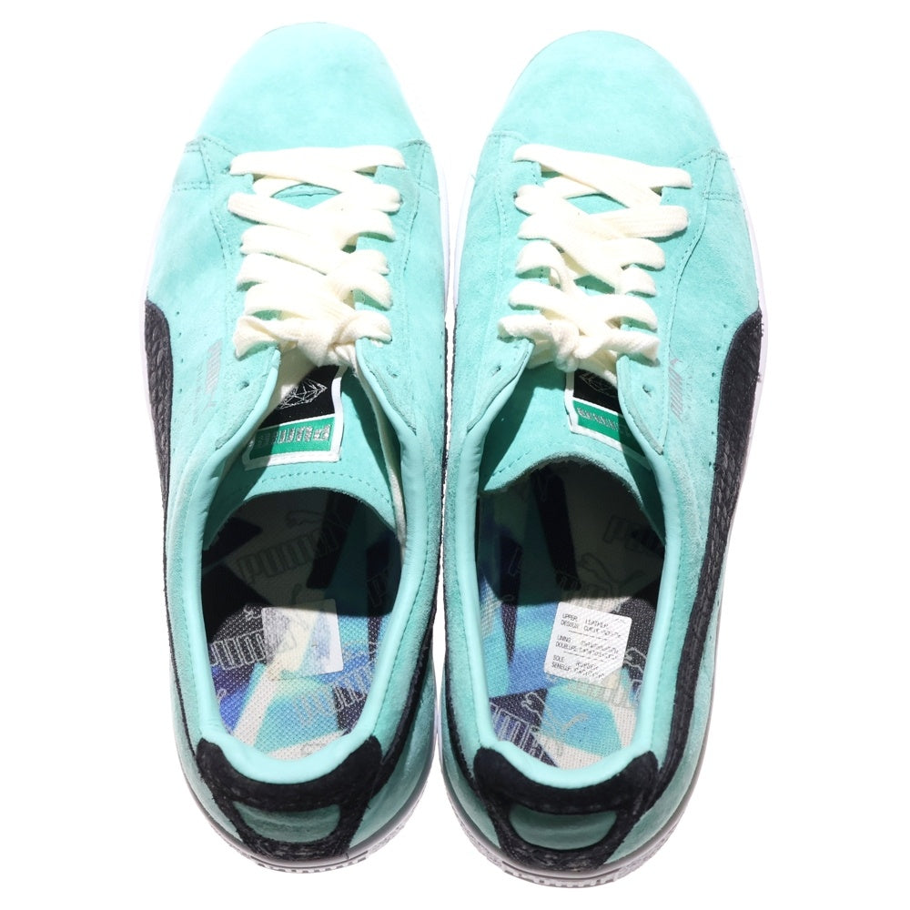 PUMA(プーマ) ×DIAMOND SUPPLY CLYDE ダイヤモンドサプライ ローカットスニーカー ライトブルー US9/27cm 363501-01