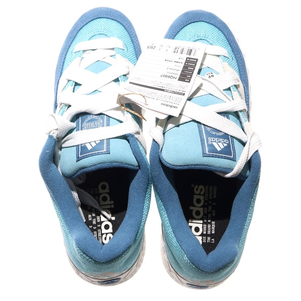 adidas(アディダス) ADIMATIC HEMP アディマティック ヘンプ ローカットスニーカー ライトブルー US8.5/26.5cm HQ6907