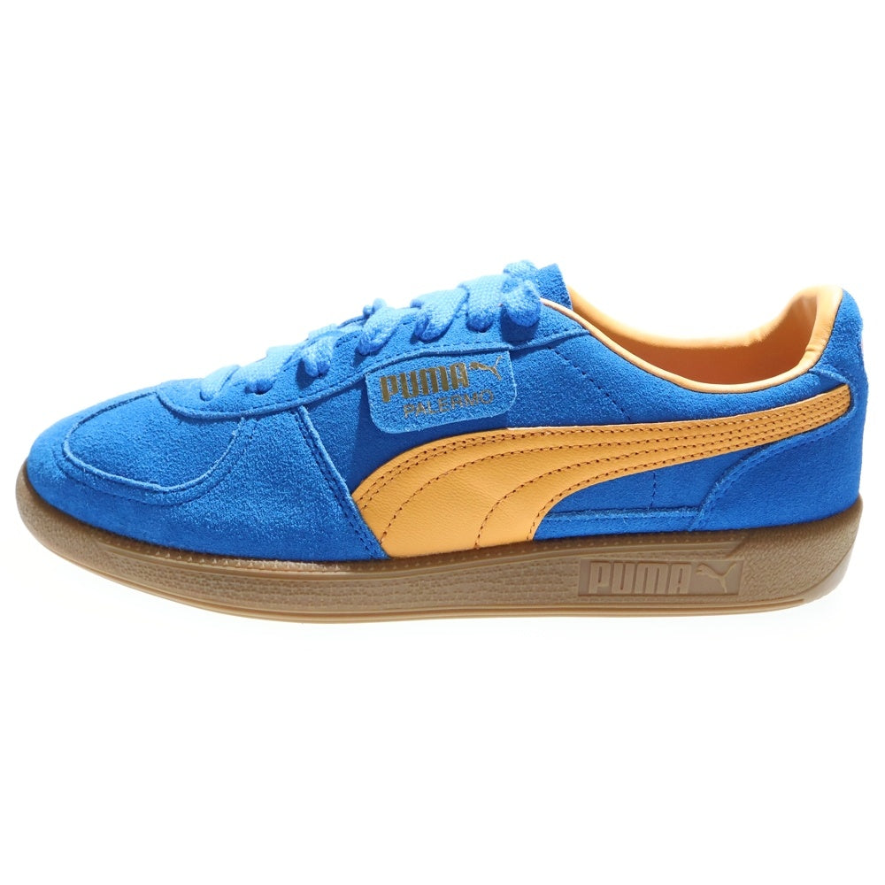PUMA(プーマ) Palermo パレルモ スエード ローカットスニーカー ブルー US8.5/26.5cm 396463 17