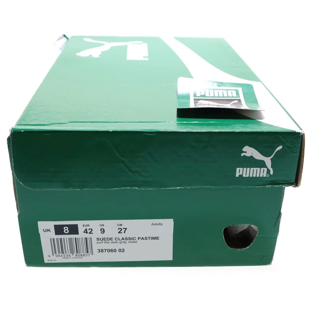 PUMA(プーマ) SUEDE CLASSIC PASTIME スウェード クラシック パスタイム ローカットスニーカー ブルー US9/27cm 387060-02