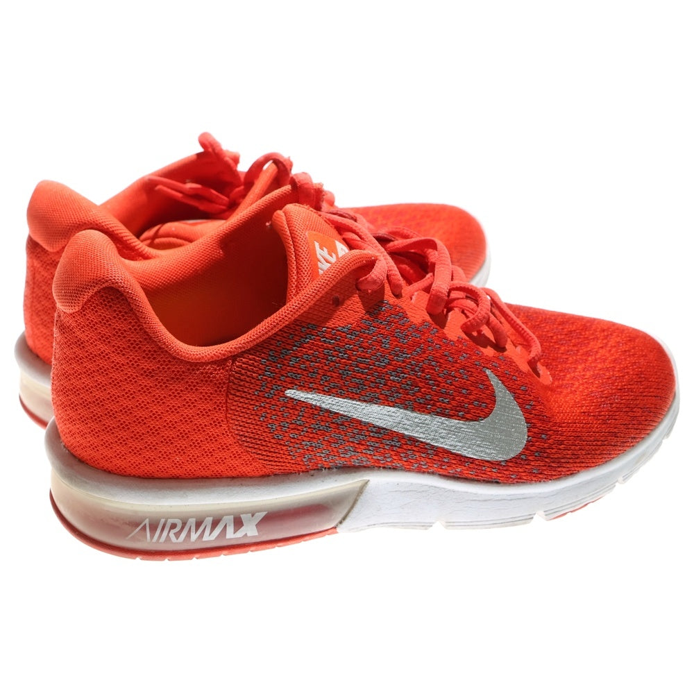 NIKE(ナイキ) AIR MAX SEQUENT2 エアマックス シークエント 2 ローカットスニーカー オレンジ US8.5/26.5cm 852461-800