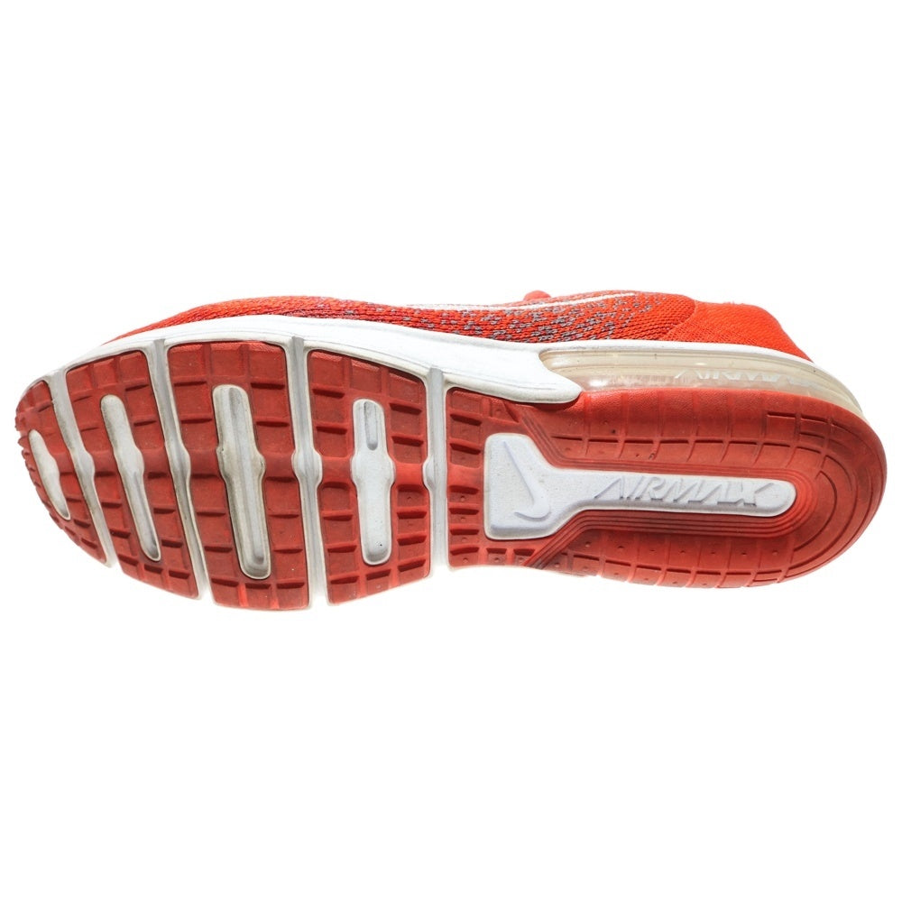 NIKE(ナイキ) AIR MAX SEQUENT2 エアマックス シークエント 2 ローカットスニーカー オレンジ US8.5/26.5cm 852461-800