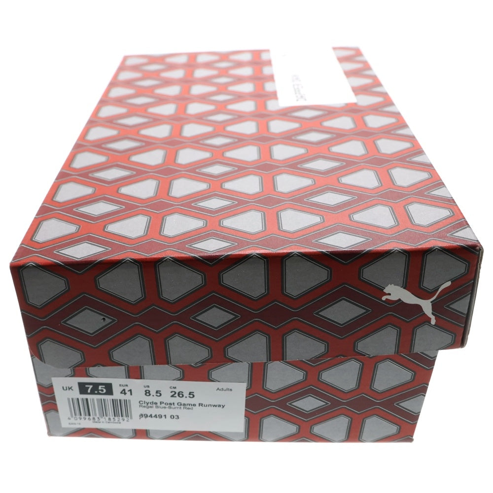 PUMA(プーマ) CLYDE POST GAME RUNWAY ポスト ゲーム ランウェイ ローカットスニーカー ブルー US8.5/26.5cm 894491-03