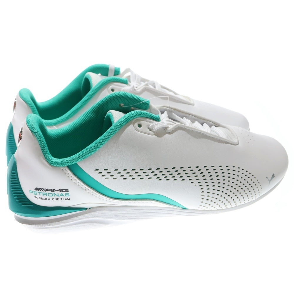 PUMA(プーマ) MAPF1 Drift Cat Decima メルセデス AMG ドリフトキャット ローカットスニーカー ホワイト/ライトグリーン US8.5/26.5cm 307196 05