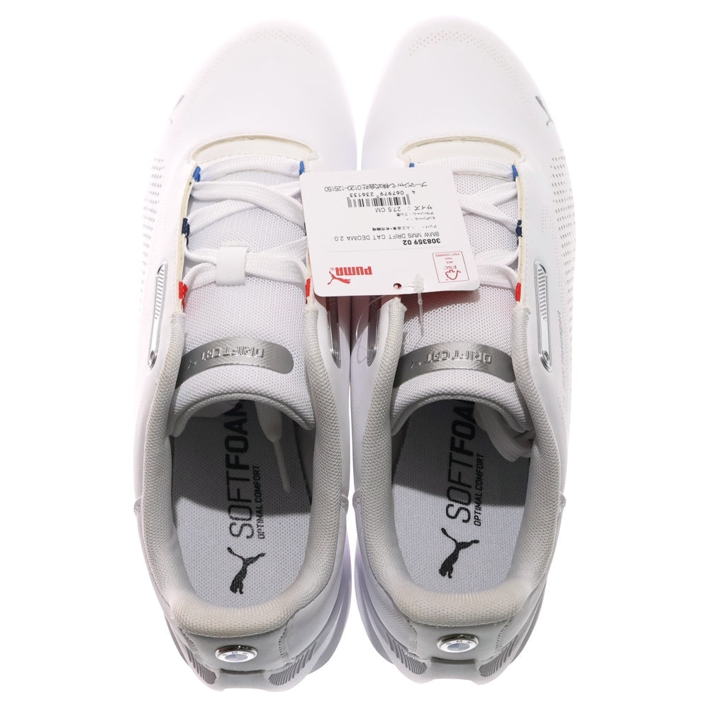 PUMA(プーマ) BMW MMS Drift Cat Decima 2.0 ビーエムダブリュー ドリフトキャット ローカットスニーカー ホワイト US9.5/27.5cm 308359 02