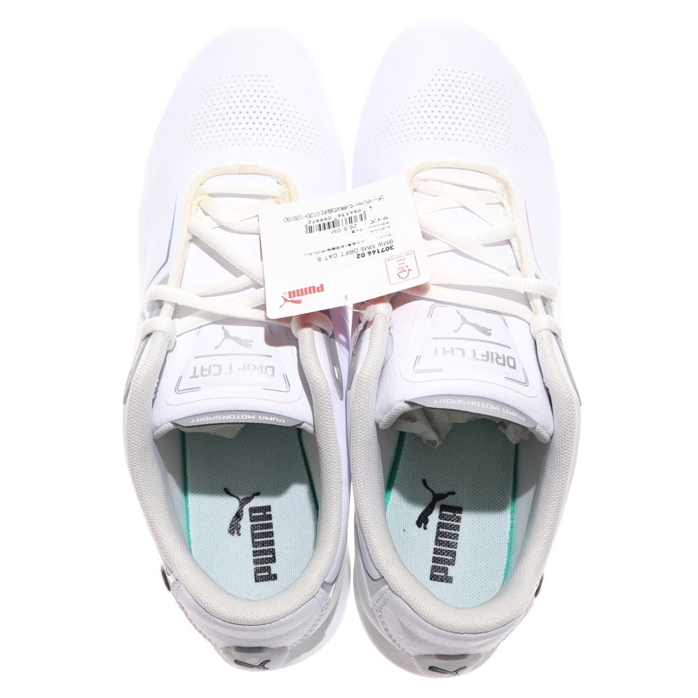 PUMA(プーマ) BMW MMS Drift Cat 8 ビーエムダブリュー ドリフトキャット8 ローカットスニーカー ホワイト US8.5/26.5cm 307166 02