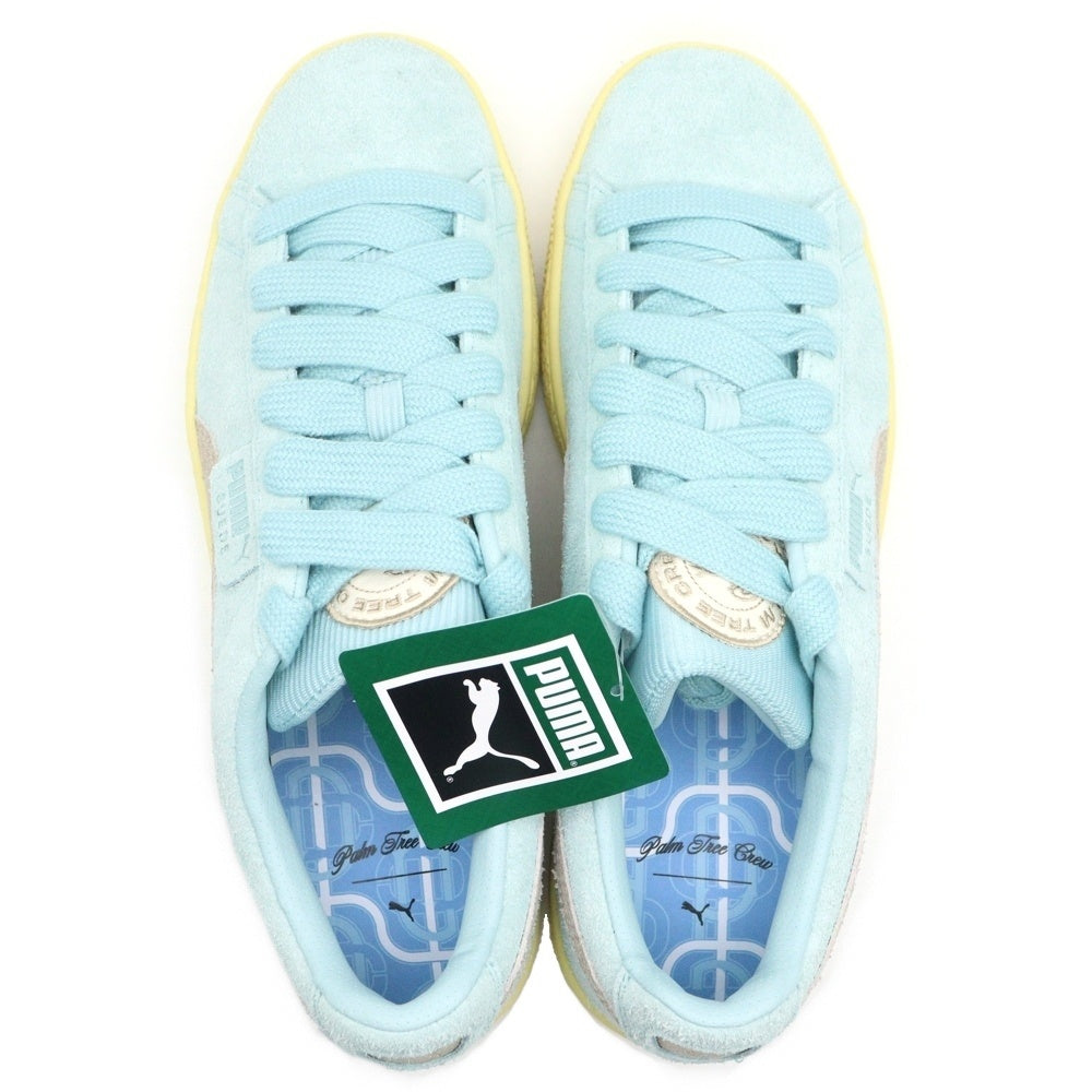 PUMA(プーマ) ×PTC SUEDE B パームツリークルー スウェード B ローカットスニーカー ライトブルー US8.5/26.5cm 396248-02