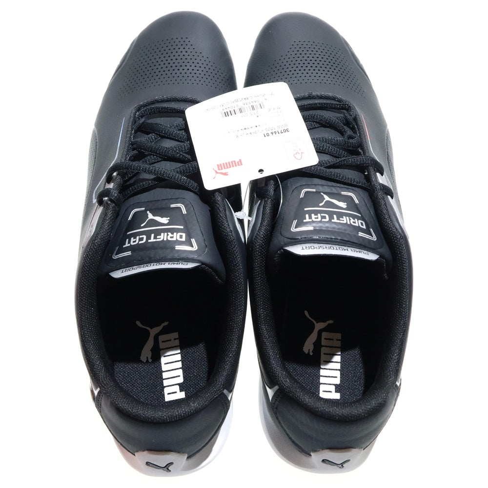 PUMA(プーマ) BMW MMS Drift Cat 8 ビーエムダブリュー ドリフトキャット8 ローカットスニーカー ブラック/ホワイト US9.5/27.5cm 307166 01
