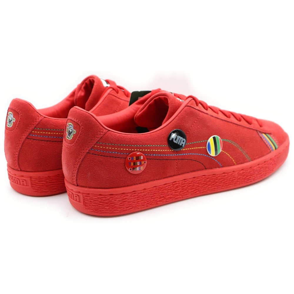 PUMA(プーマ) ×PWR THRU PCE SUEDE パワースルー スウェード ローカットスニーカー レッド US9/27cm 368184-01