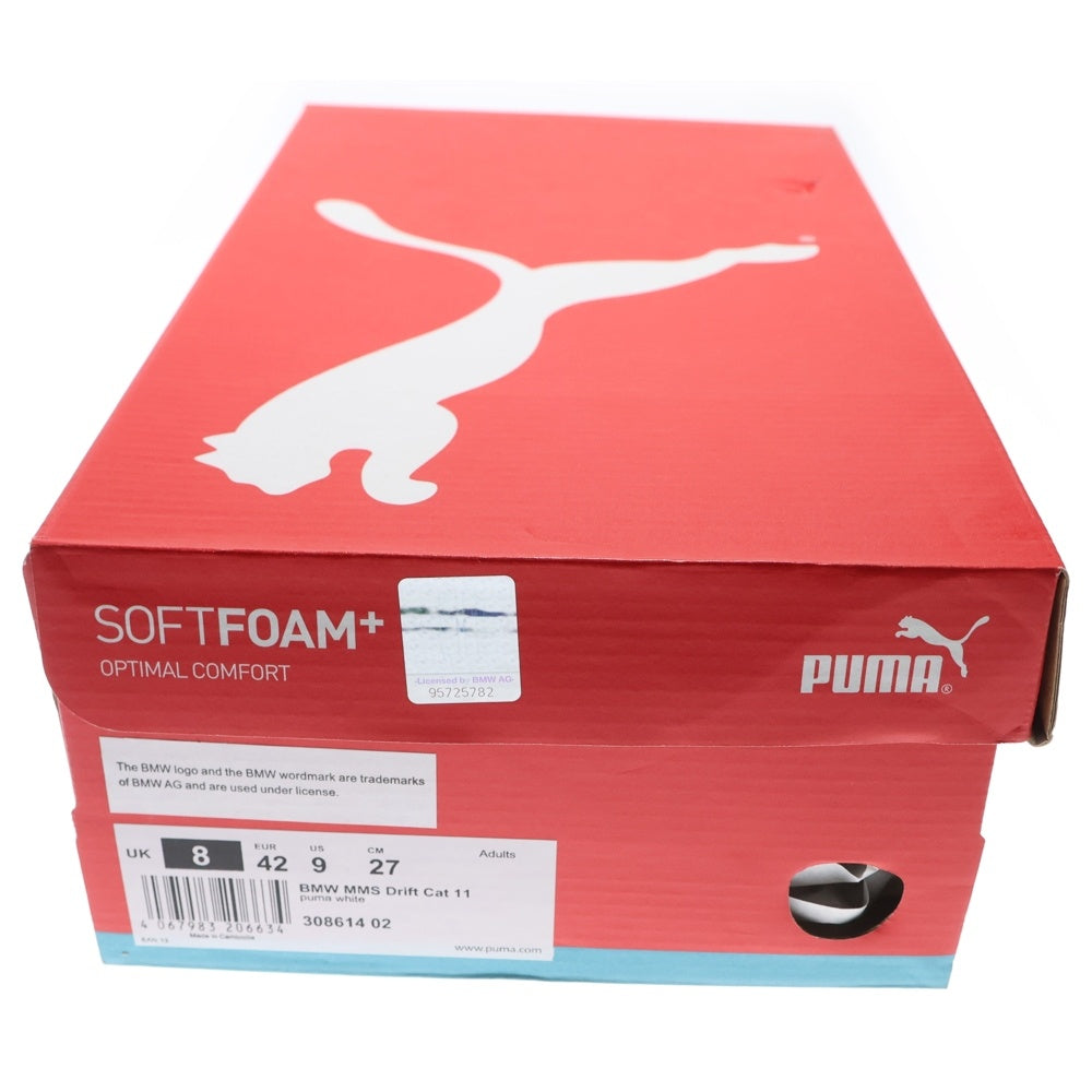 PUMA(プーマ) BMW MMS Drift Cat 11 ビーエムダブリュー ドリフトキャット 11 ローカットスニーカー ホワイト US9/27cm 308614 02