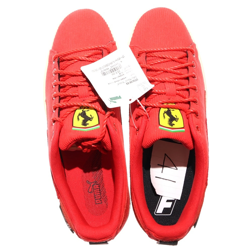 PUMA(プーマ) ×Ferrari CLYDE GC フェラーリ クライド ローカットスニーカー レッド US8.5/26.5cm 307826-02