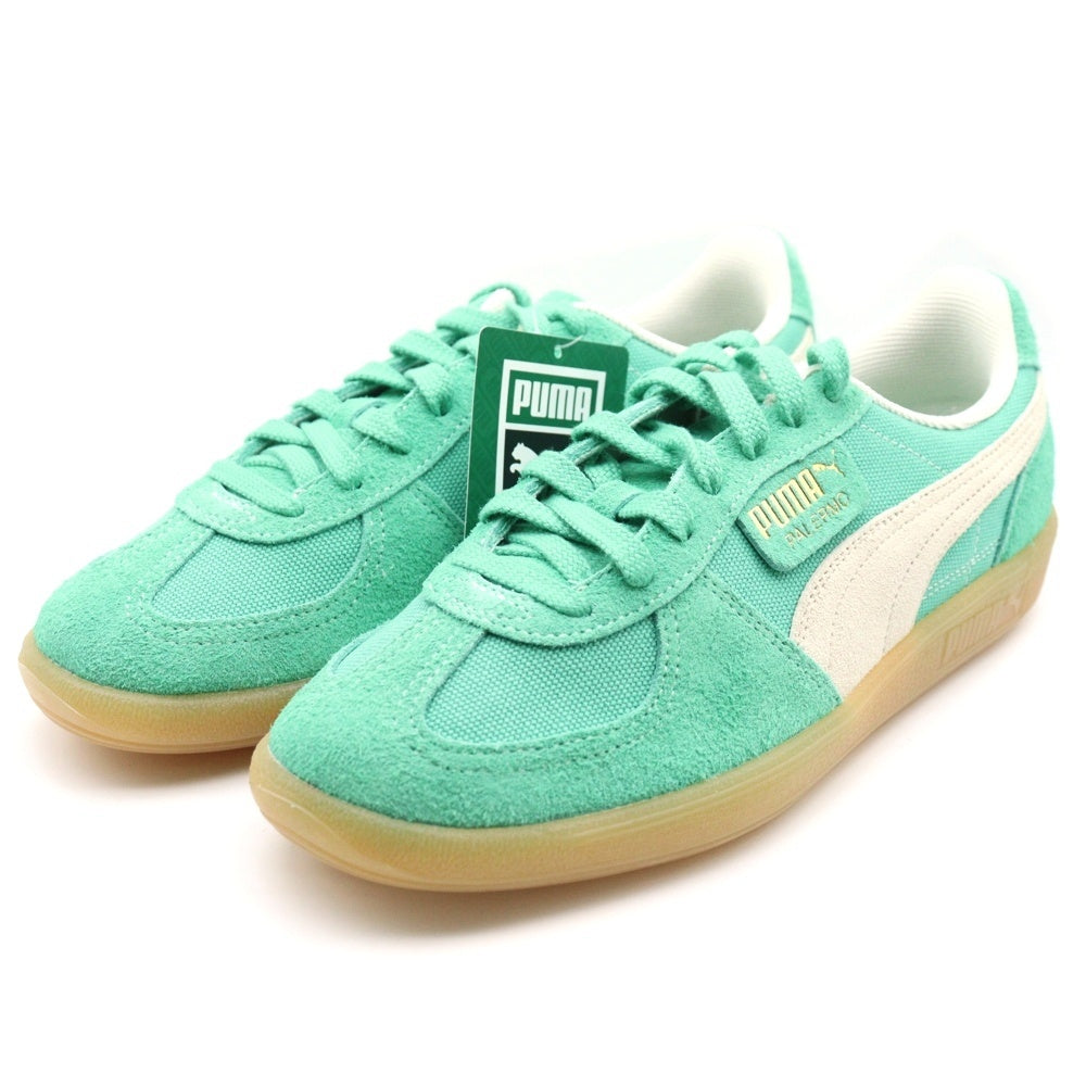 PUMA(プーマ) PALERMO VINTAGE パレルモ ヴィンテージ スウェード ローカットスニーカー ライトグリーン US8.5/26.5cm 396841-05