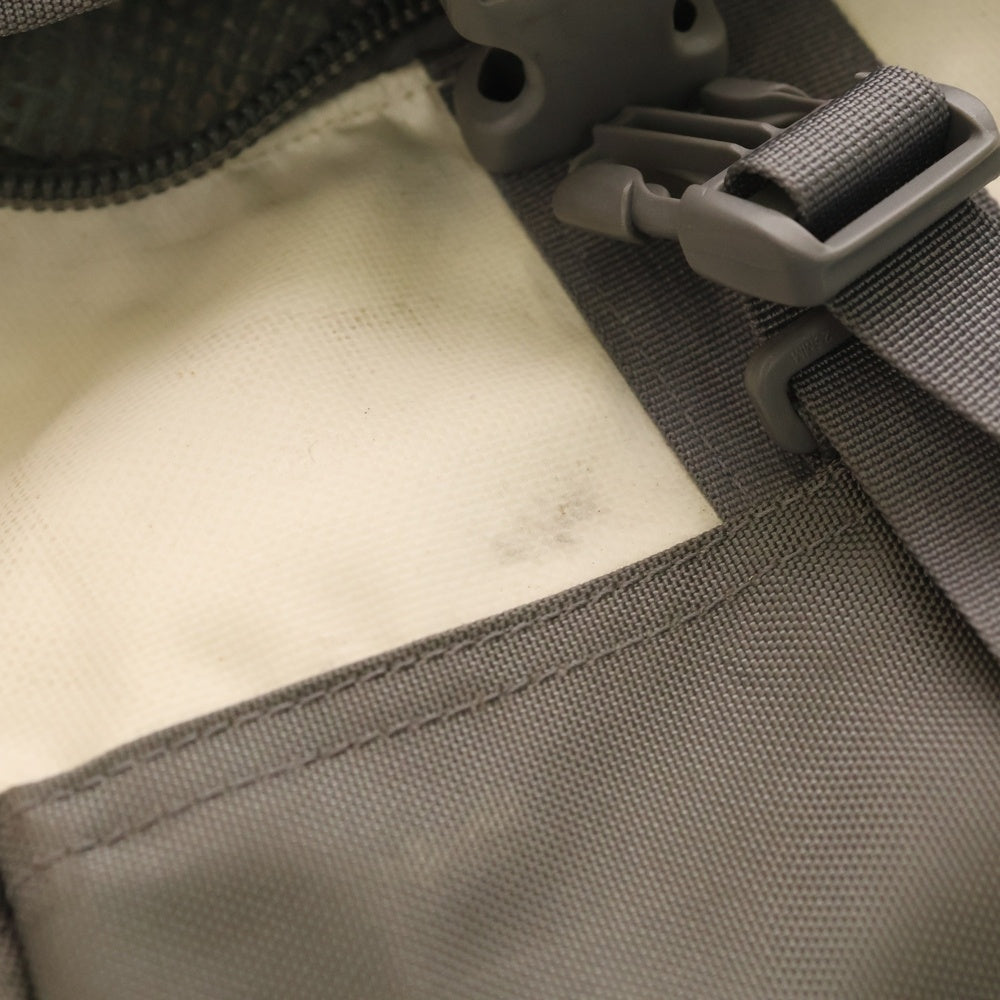 THE NORTH FACE(ザノースフェイス) ロゴプリント フラップ メッセンジャーバッグ ショルダーバッグ ホワイト/グレー