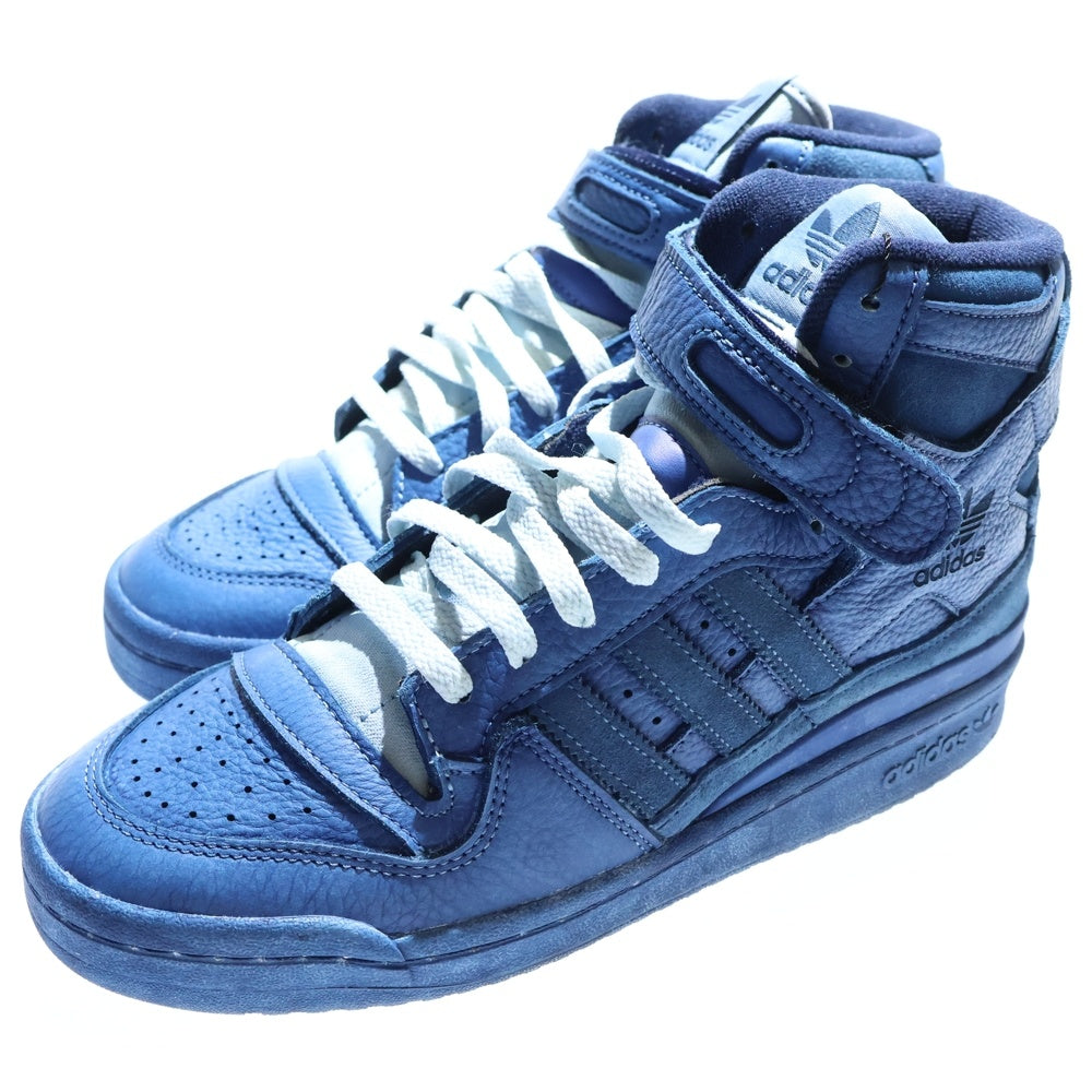 adidas(アディダス) FORUM 84 HIGH BLUE THREAD フォーラム ハイカットスニーカー ブルー US7.5/25.5cm FY7794