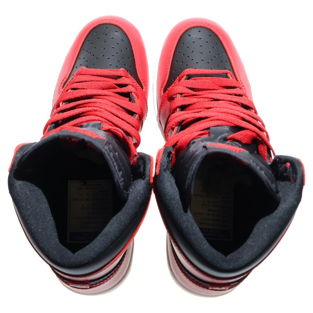 NIKE(ナイキ) AIR JORDAN 1 HIGH 85 VARSITY RED エアジョーダン 1 ハイ 85 バーシティレッド ハイカットスニーカー ブラック/レッド US8/26cm BQ4422-600