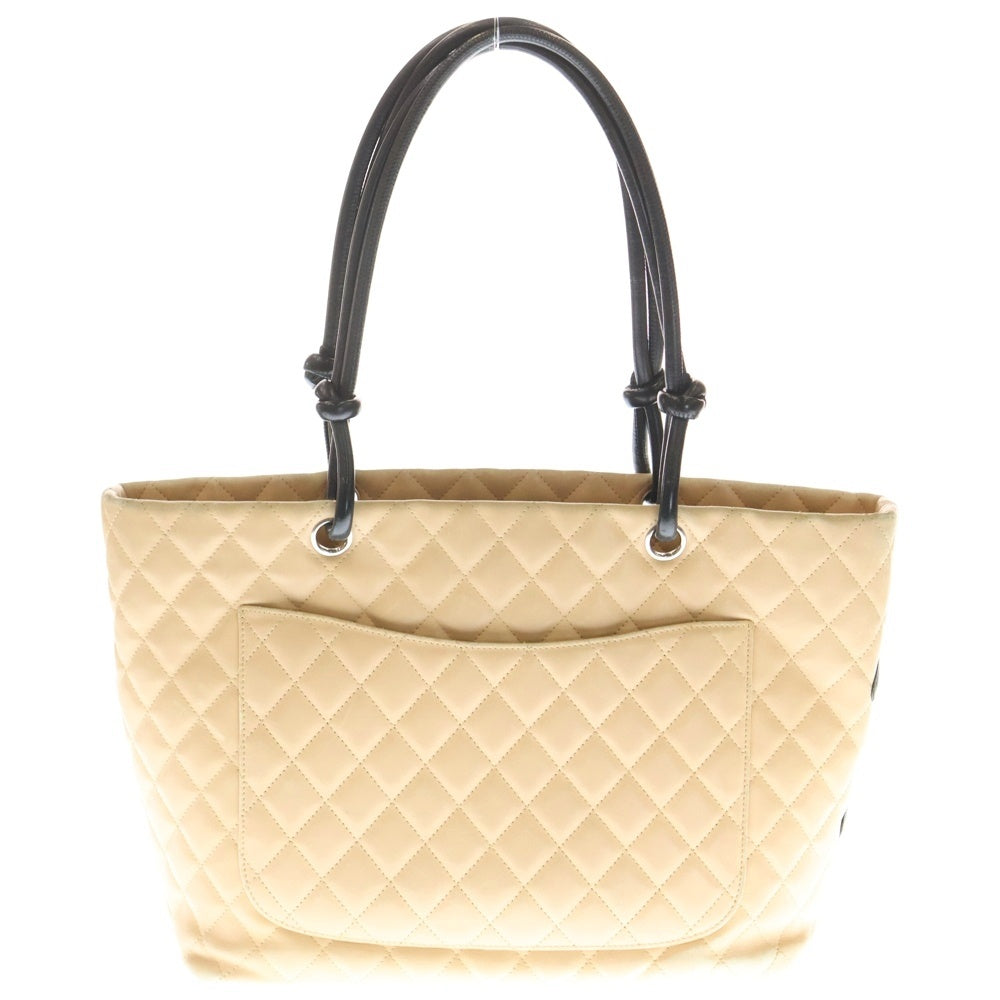 CHANEL(シャネル) カンボンライン マトラッセ カーフスキン レザー