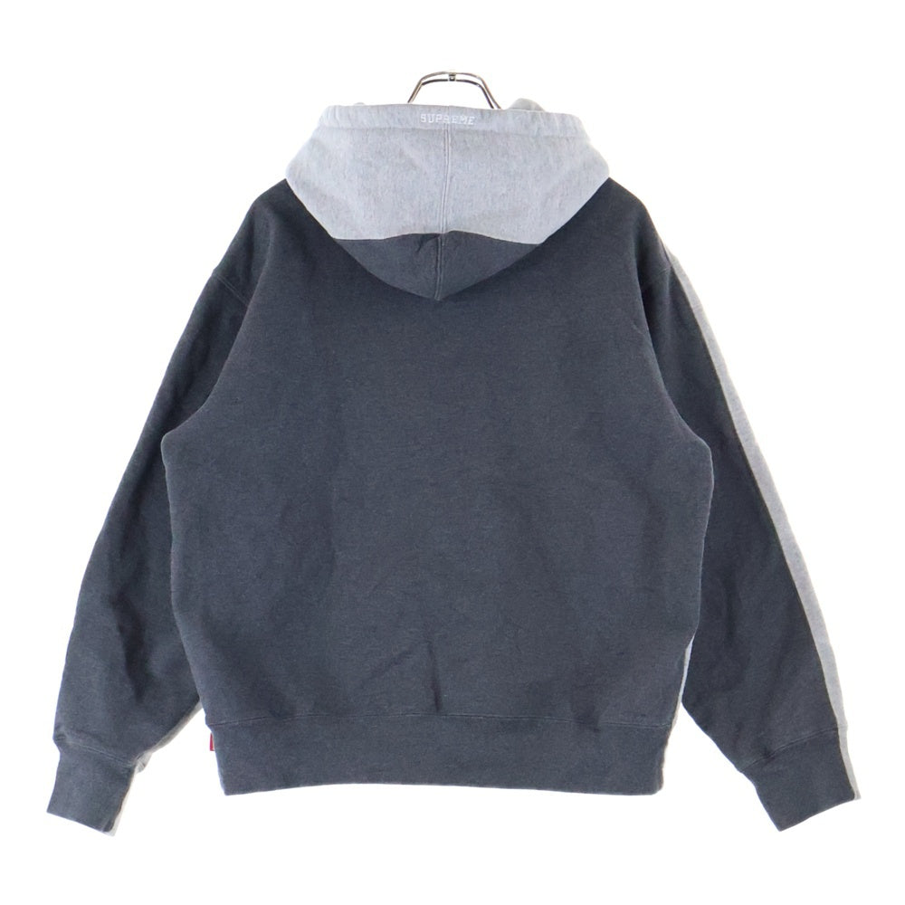SUPREME(シュプリーム) 21AW S Logo Split Hooded Sweatshirt Sロゴ スプリット スウェット プルオーバー パーカー グレー