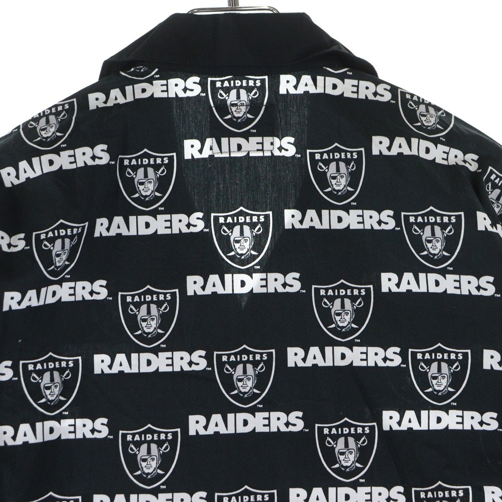 SUPREME(シュプリーム) 19SS ×Raiders S/S Shirt レイダース オープンカラー 半袖シャツ ブラック
