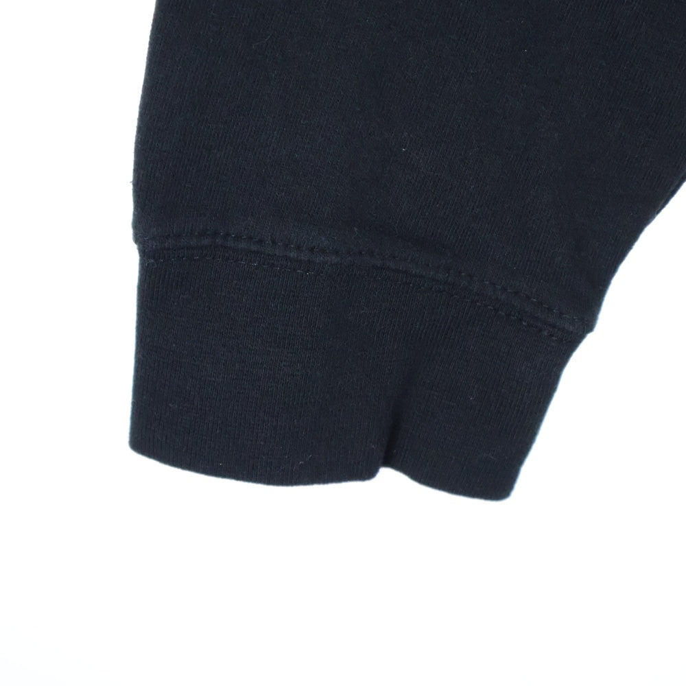 ANTI SOCIAL SOCIAL CLUB(アンチソーシャルソーシャルクラブ) ロゴプリント スウェットプルオーバーパーカー ブラック/ホワイト