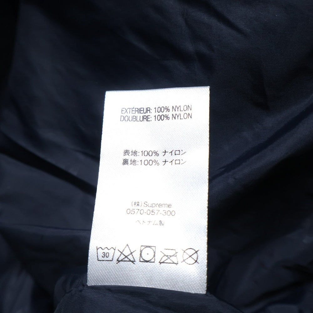 SUPREME(シュプリーム) 19SS GORE-TEX Hooded Harrington Jacket ゴアテックス フーデット ナイロン ジップアップ ハリントン ジャケット ブラック